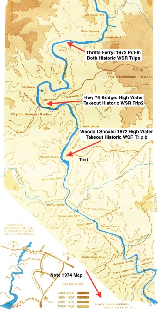 Chattanooga River Map