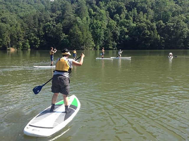 stand up paddle board chattooga