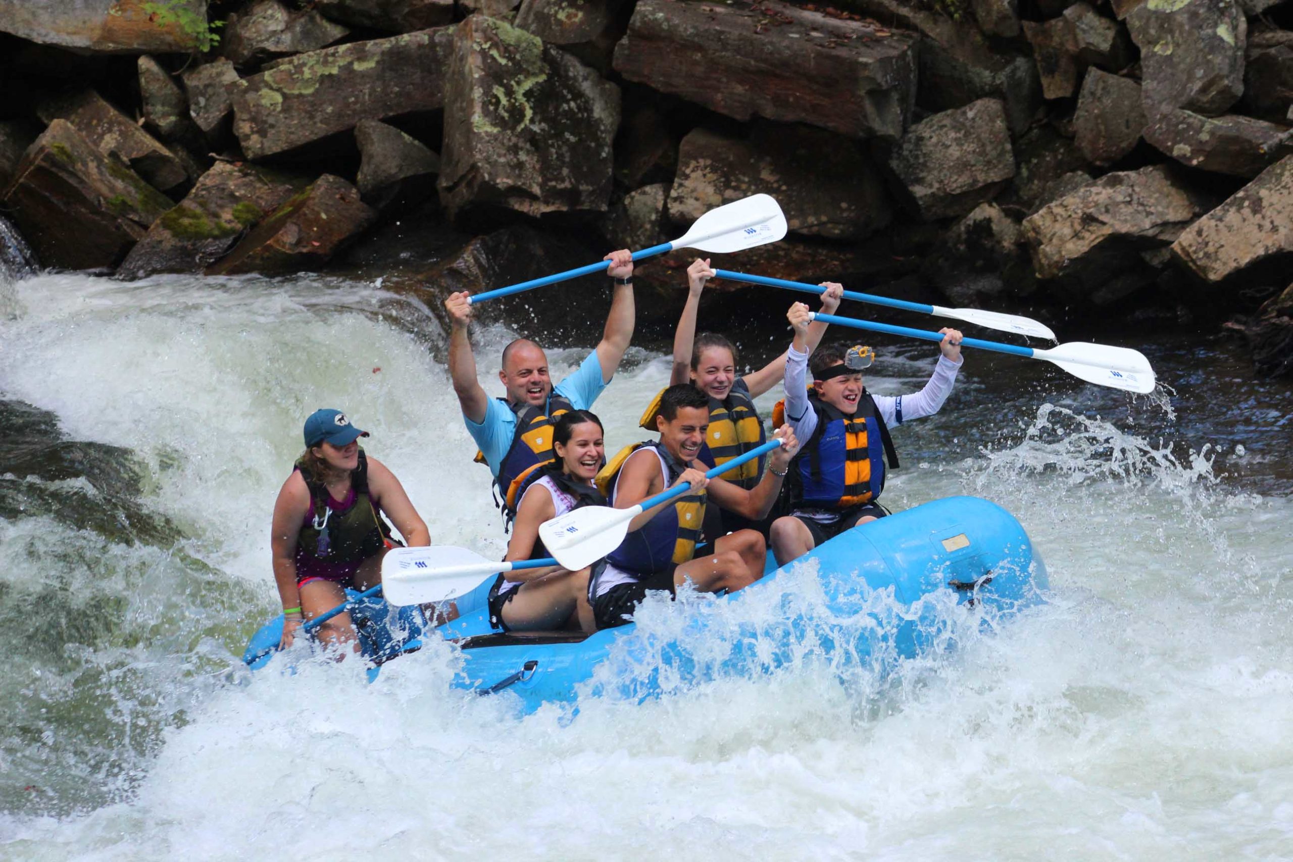 Nantahala Weekend Adventure - Wildwater Rafting & Zipline Canopy Tours