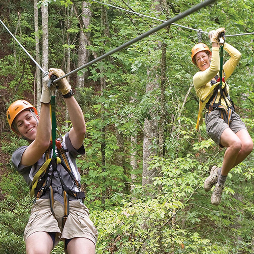 Nantahala Gorge Canopy Tours, Ziplining